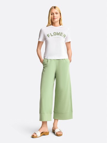 Rich & Royal Wide Leg Hose in Grün