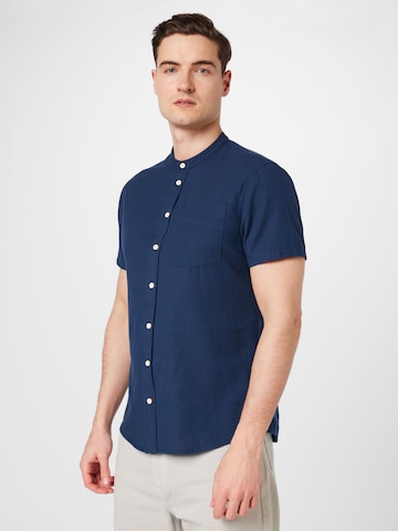 BLEND Klasický střih Košile – modrá: přední strana