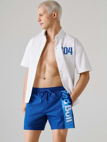 Red Bull Racing x Pepe Jeans Badehose 'RBR' in Blau