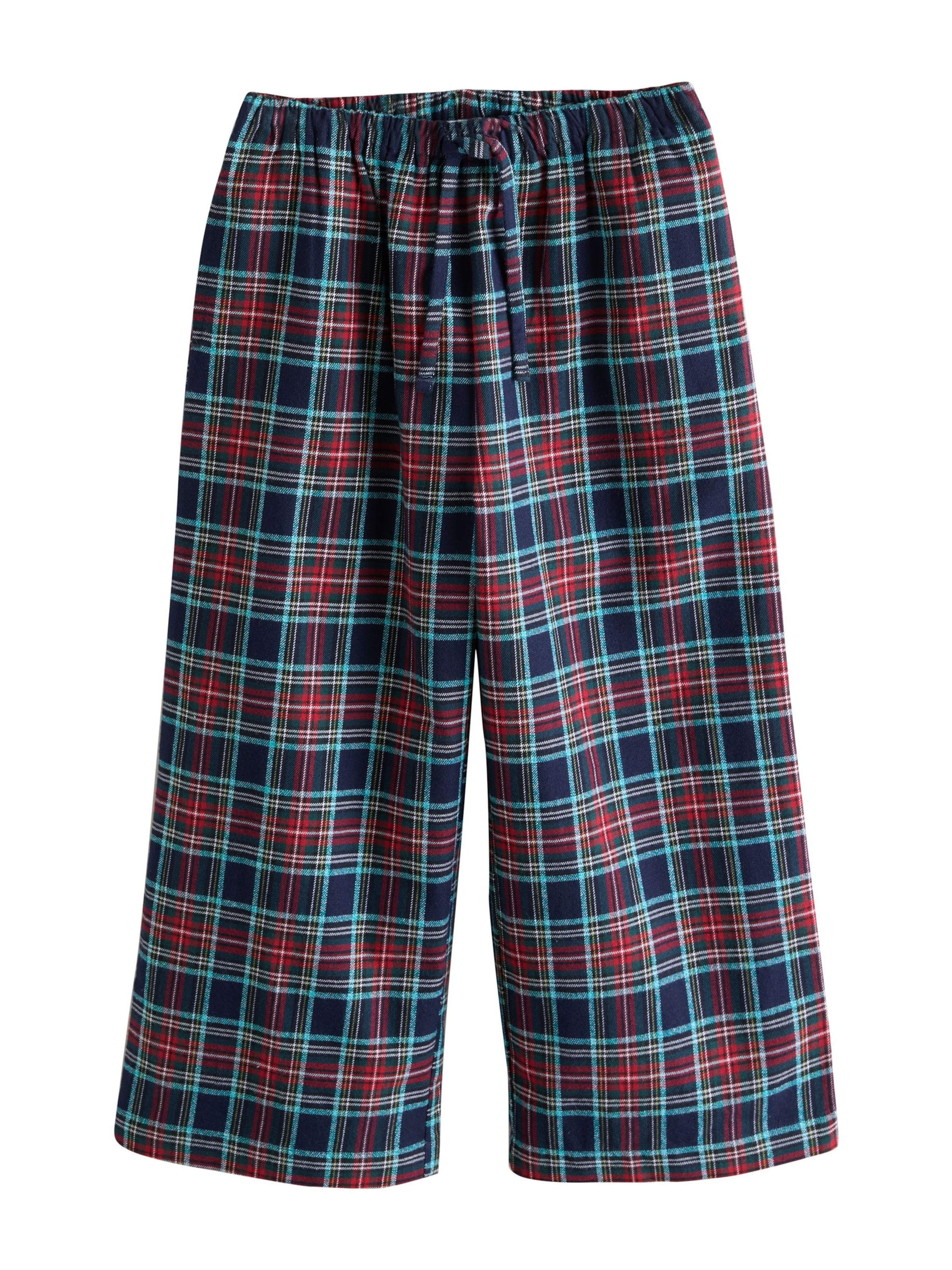 Next - Pierna ancha Pantalón en azul: frente