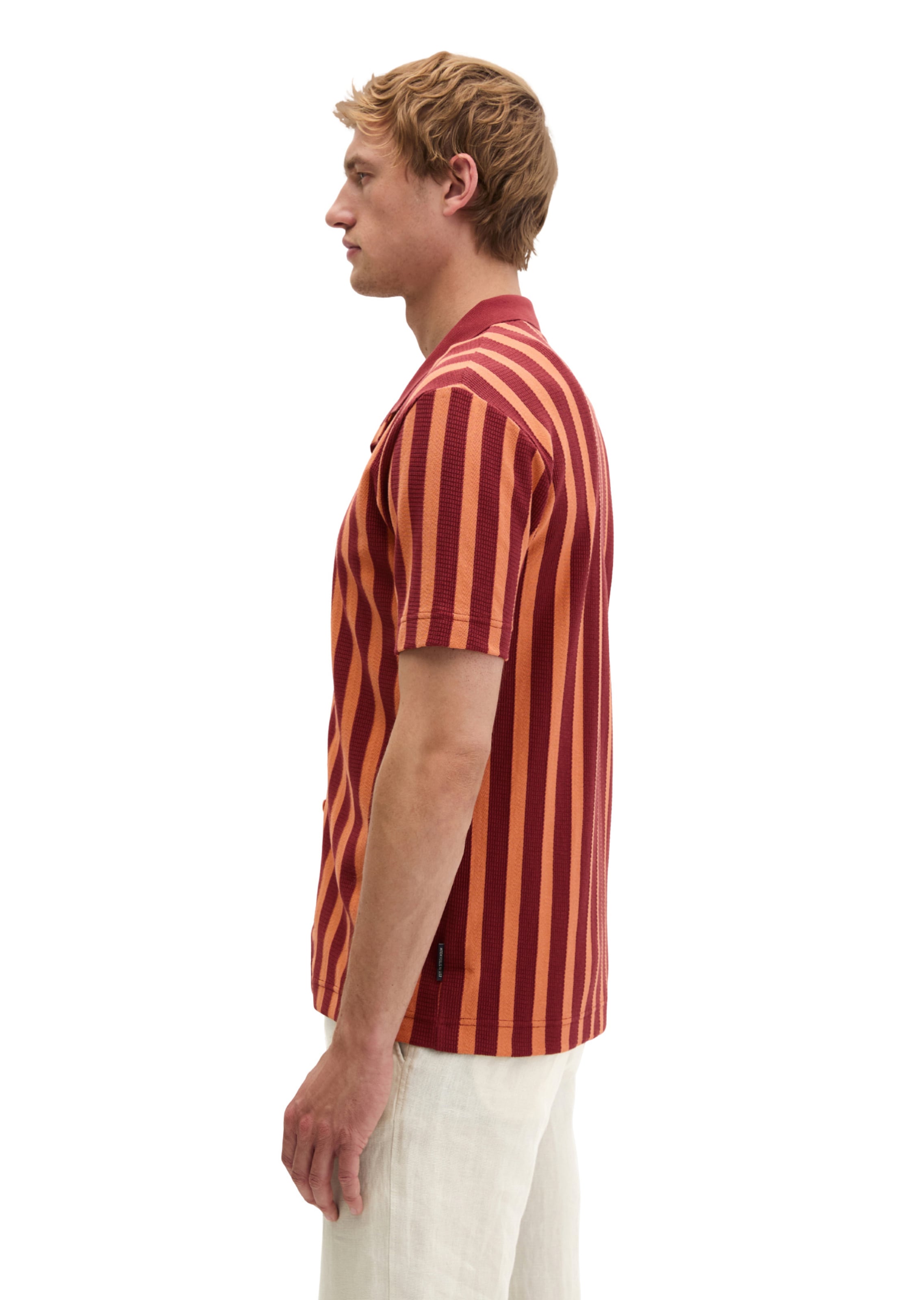 Marc O'Polo Regular fit Button Up Shirt in Red