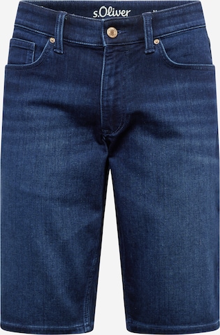 s.Oliver Regular Jeans in Blauw: voorkant