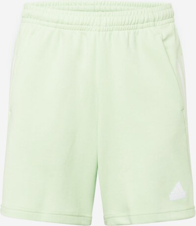 ADIDAS SPORTSWEAR Workout Pants in Pastel green / White, Item view