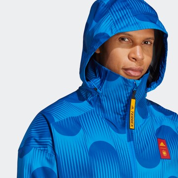 Giacca sportiva 'Myshelter' di ADIDAS TERREX in blu