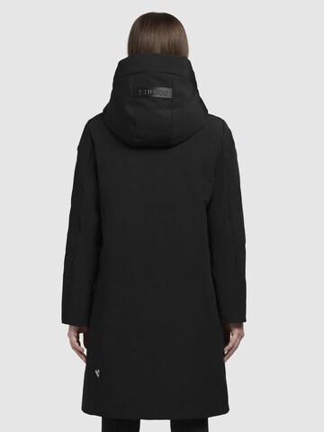 khujo Winter Jacket 'NELLEN' in Black