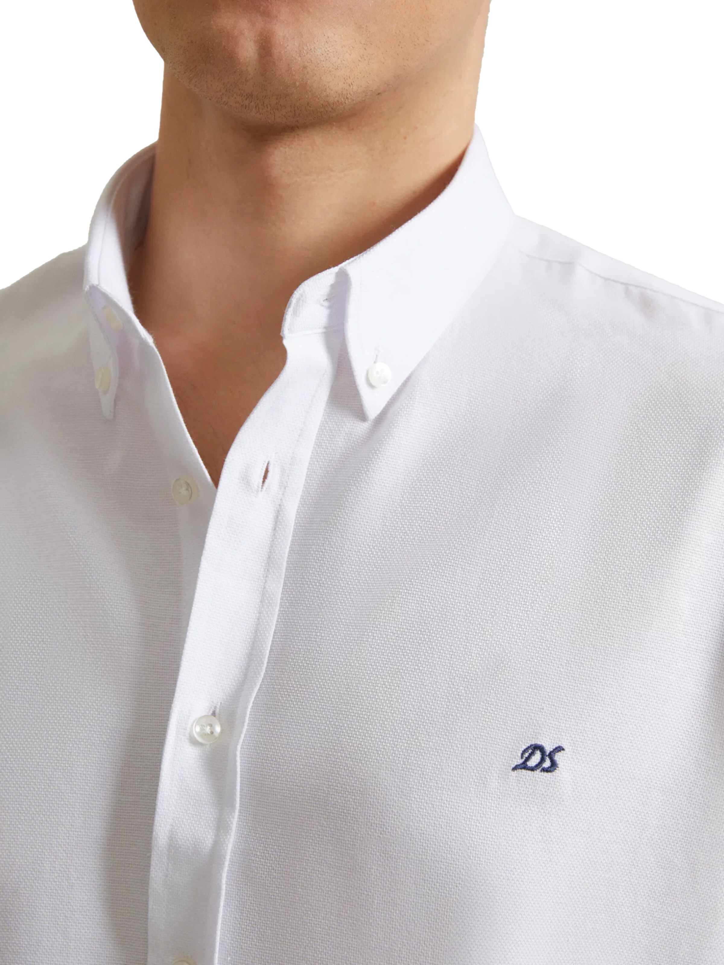 D’S Damat Regular fit Button Up Shirt in White