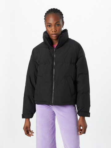 UNITED COLORS OF BENETTON Jacke in Schwarz: predná strana