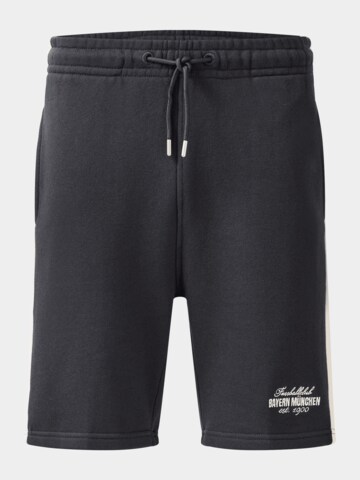 FC BAYERN MÜNCHEN Regular Pants in Black: front