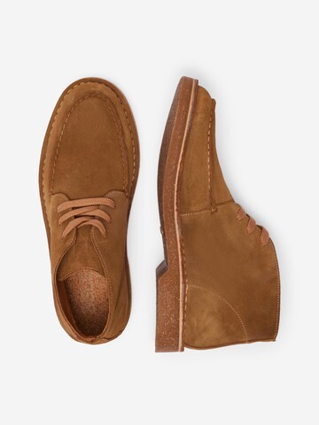 SELECTED HOMME Chukka Boots 'Riga' in Brown