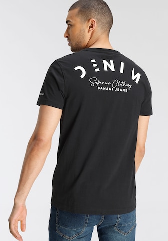 BRUNO BANANI T-Shirt in Schwarz