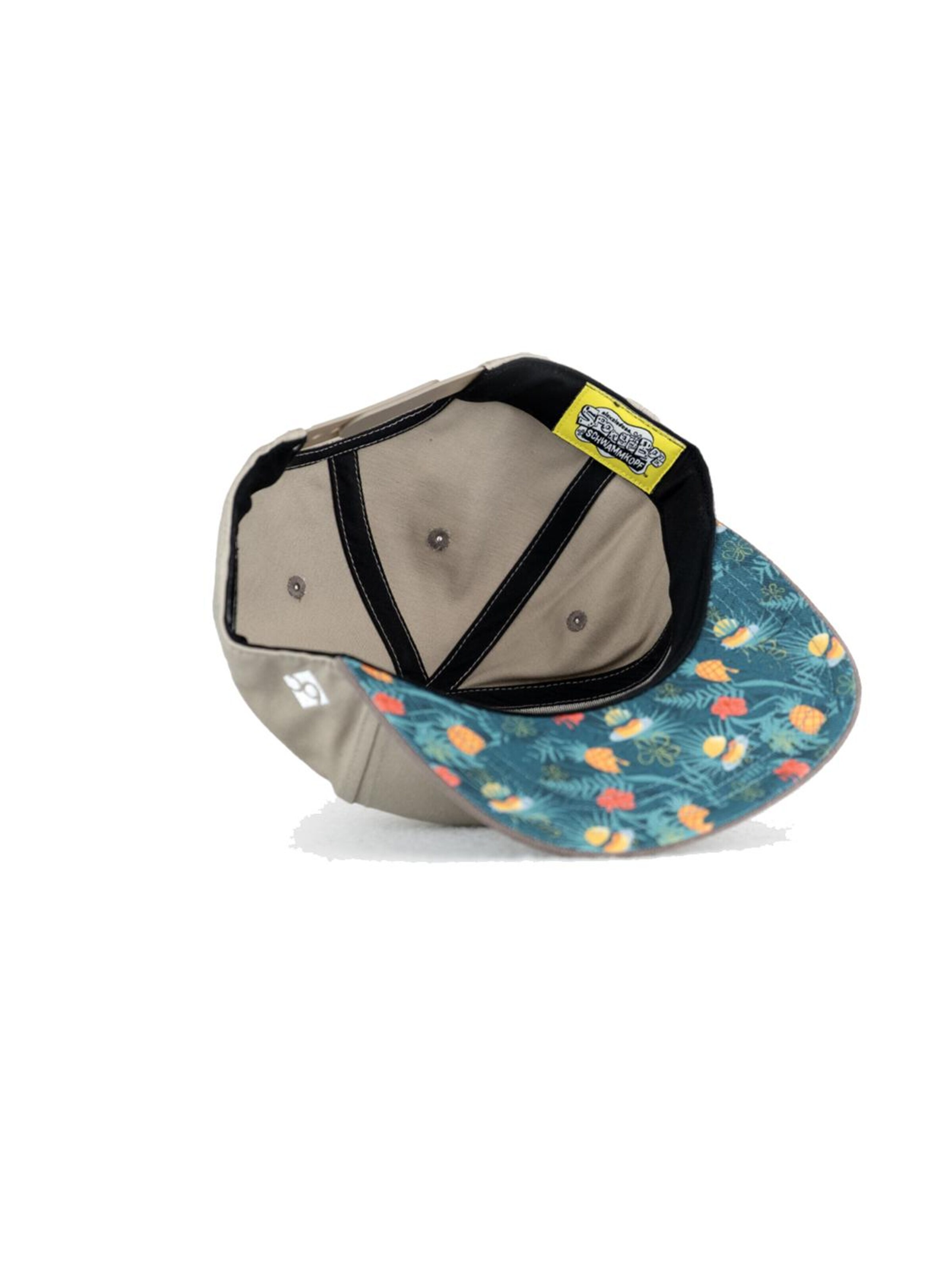 Bavarian Caps Cap 'Cap "Spongebob: Aloha " - sand (Snapback)' in Beige