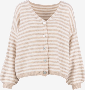 Cardigan 'Candy' Seasons of April en marron : devant