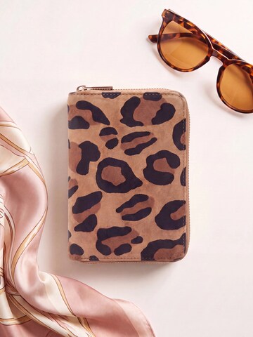 MILLYMILK® Wallet 'SAVANA MEDIUM' in Brown
