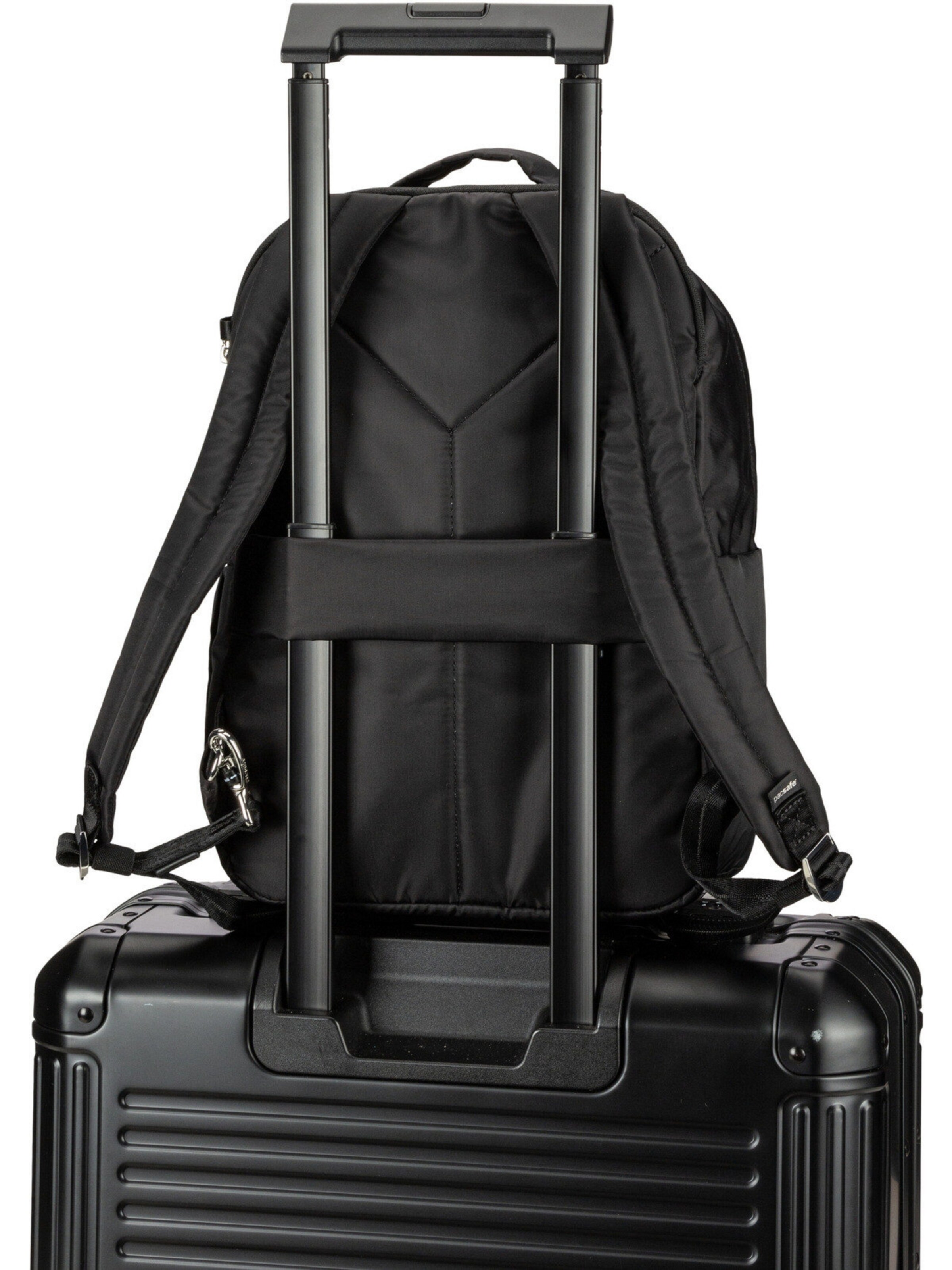 Pacsafe Rucksack in Schwarz