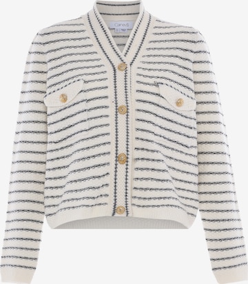 caneva Knit Cardigan 'Caneva' in White: front