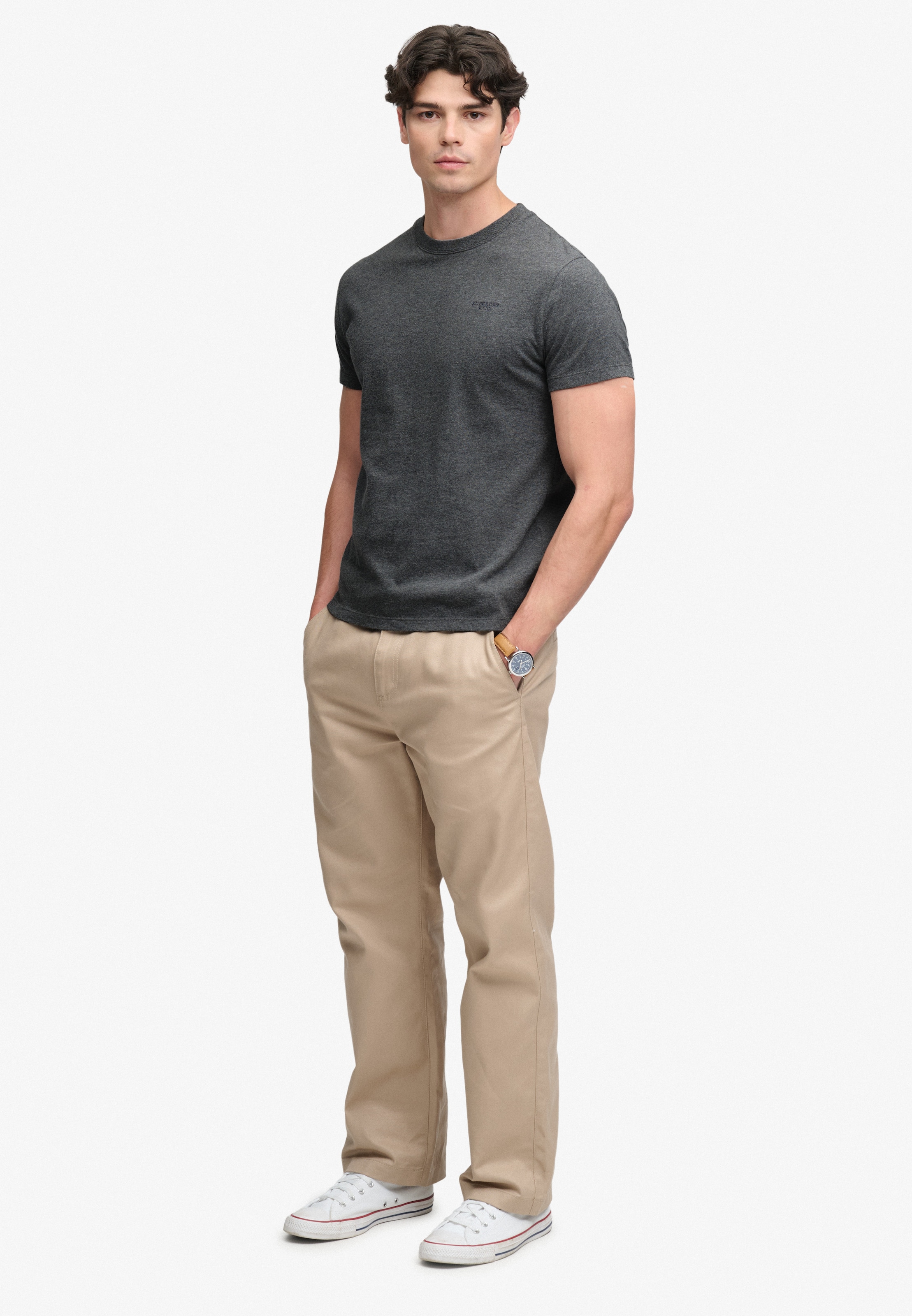 Superdry & Co Shirt 'Essential' in Grey