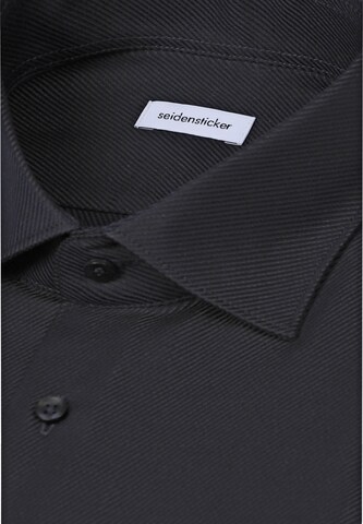 SEIDENSTICKER Slim fit Zakelijk overhemd in Blauw