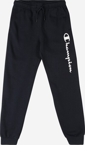 Champion Authentic Athletic Apparel Tapered Pants in Blue: front