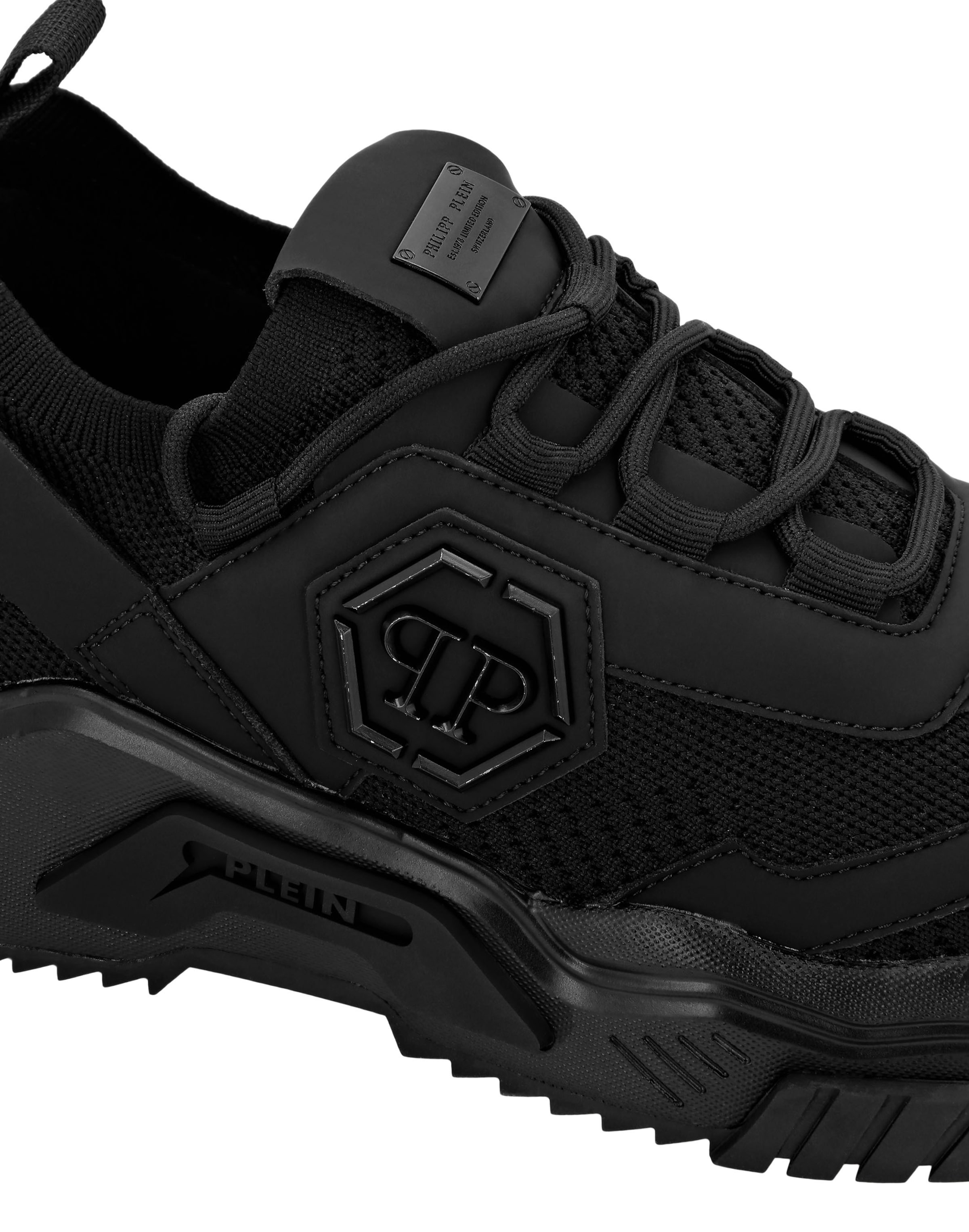 Philipp Plein Sneakers laag in Zwart