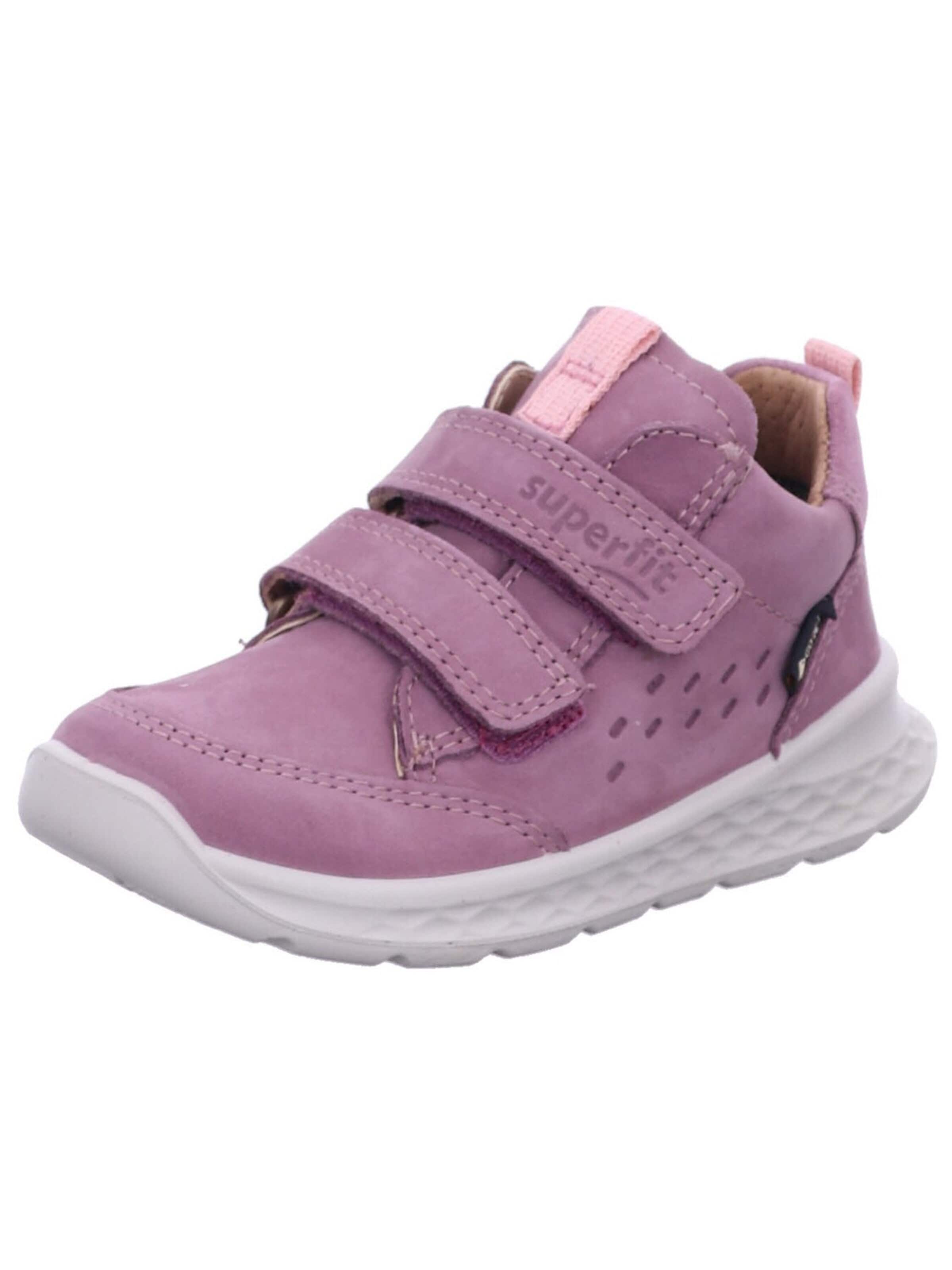 SUPERFIT Lauflernschuh 'Lauflernschuhe Mädchen 1-000369 8500 Echtleder in rot' in Rot: Vorderseite