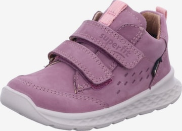 SUPERFIT Lauflernschuh 'Lauflernschuhe Mädchen 1-000369 8500 Echtleder in rot' in Rot: Vorderseite