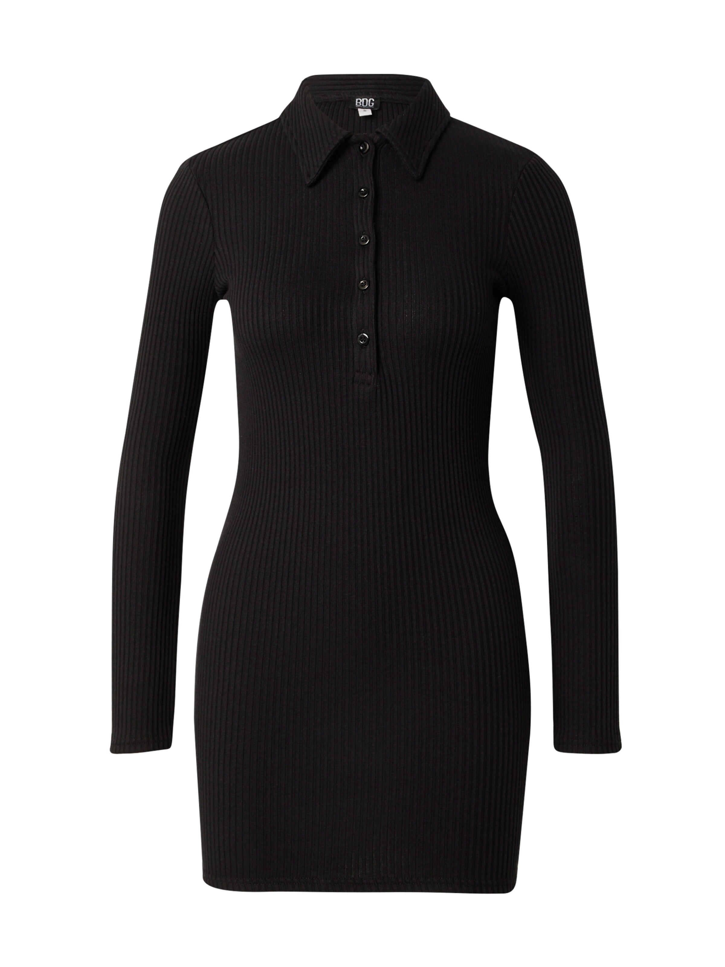 BDG Urban Outfitters Φόρεμα σε μαύρο: μπροστά