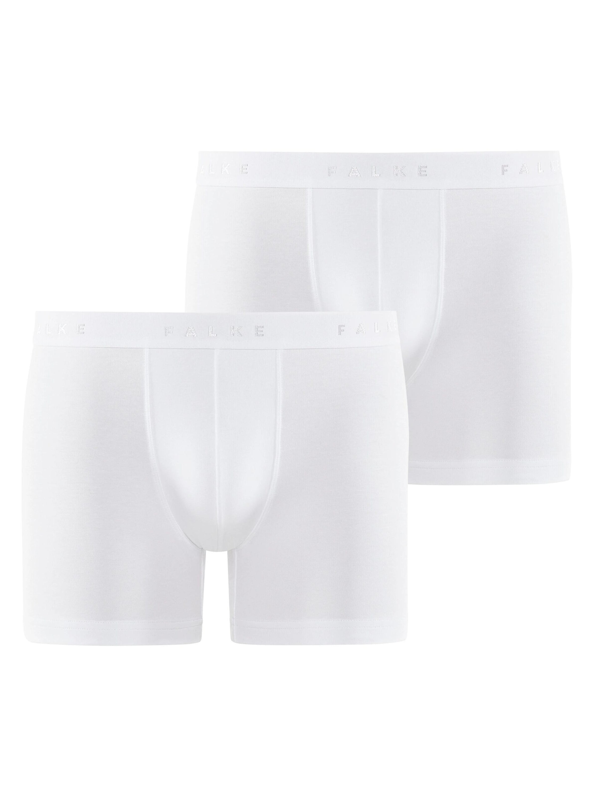 FALKE Boxershorts '2-Pack'‌‌‌‌‌‌ in Weiß: Vorderseite