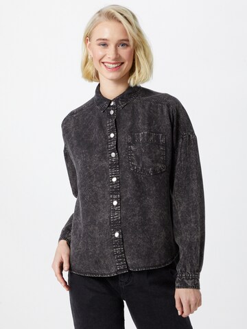 ONLY Blouse 'Theodora' in Zwart: voorkant