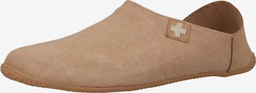 Living Kitzbühel Slippers in Brown: front