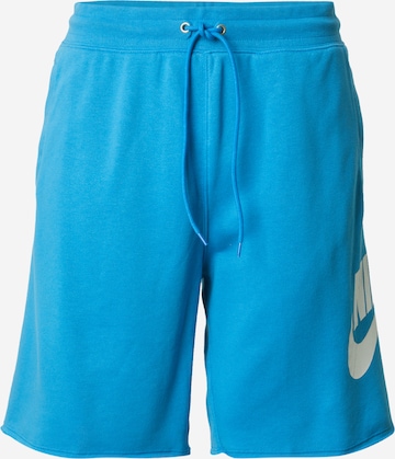 Nike Sportswear Штаны 'CLUB ALUMNI' в Синий: спереди
