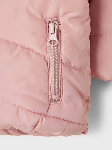 NAME IT - Casaco de inverno 'Make' em rosa