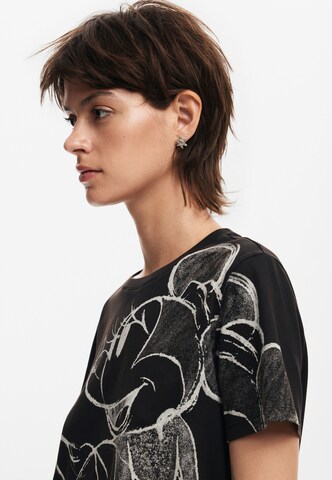 Desigual Shirt 'Minnie Mouse' in Black