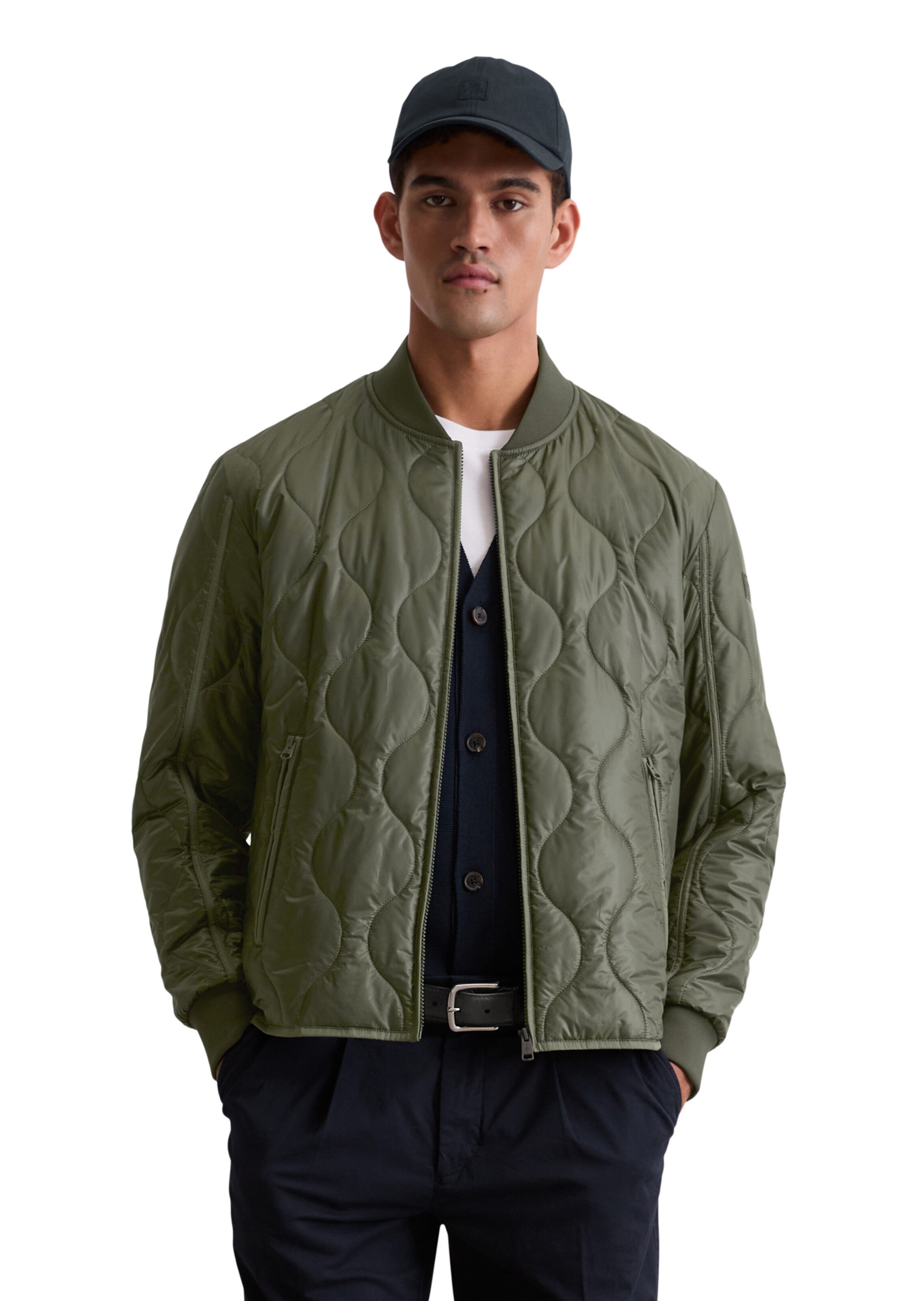 Marc O&#x27;Polo Демисезонная куртка в Зеленый: спереди