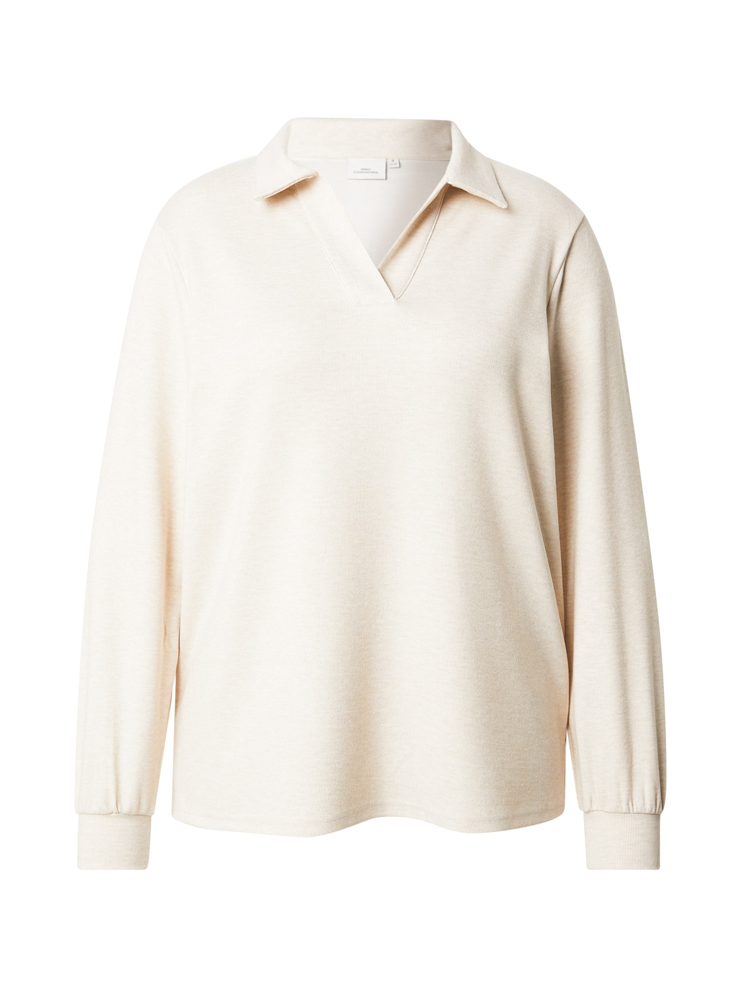 Maglietta di ONLY Carmakoma in beige: frontale