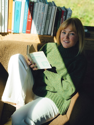 KOPYTO Oversizepullover 'TAJRA' in Grün
