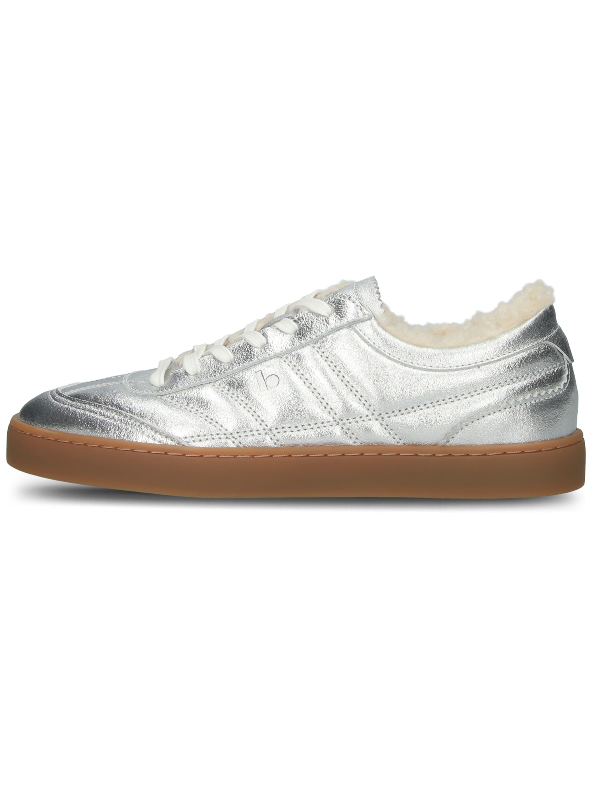 BLACKSTONE - Zapatillas deportivas bajas 'SIERRA BAILY' en plata: frente