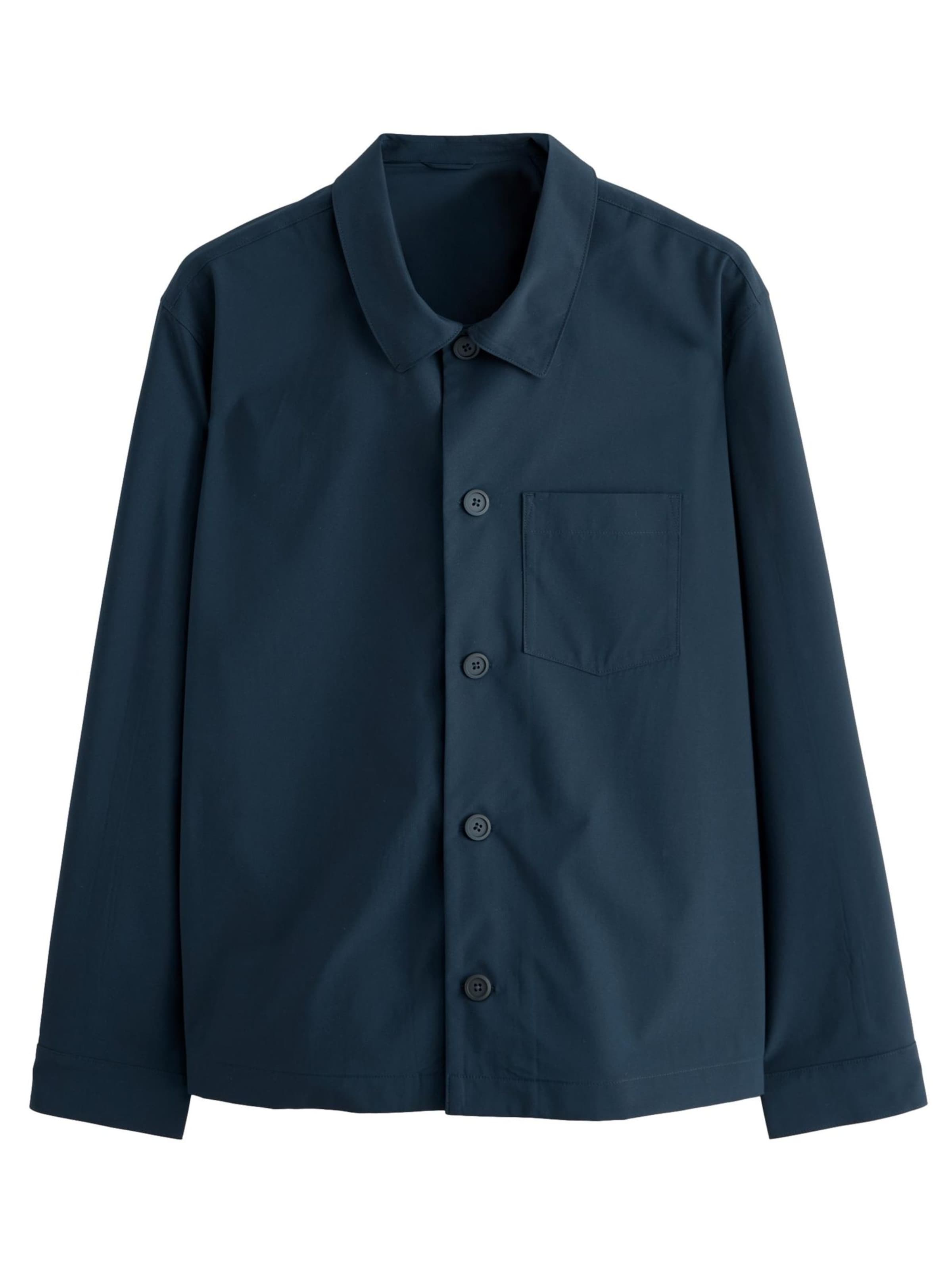 Next Přechodná bunda – modrá: přední strana