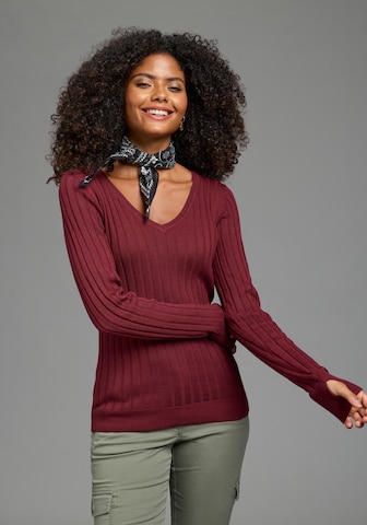 KangaROOS Sweater in Red: front