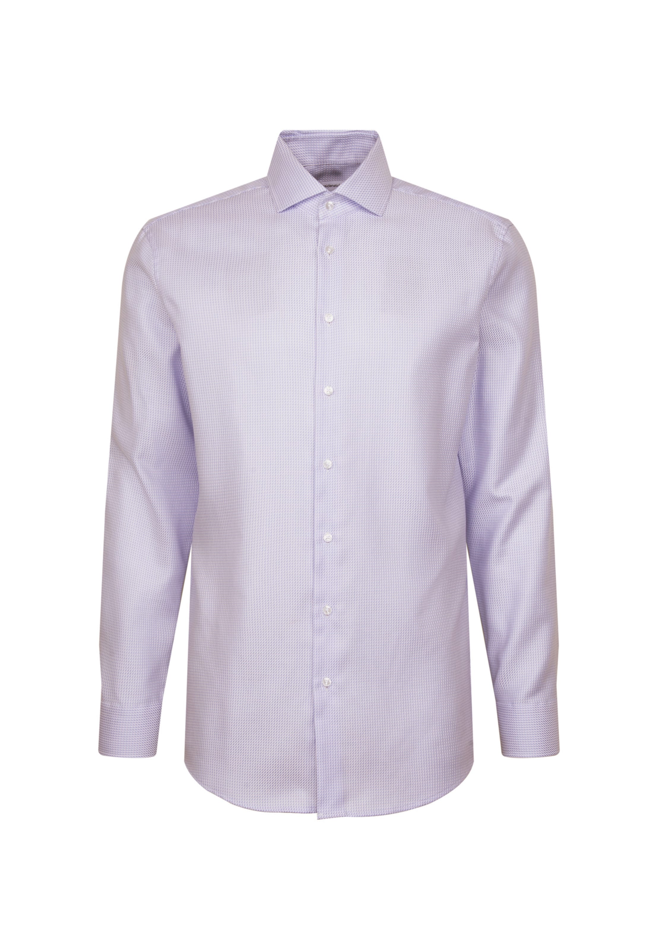 Chemise business 'Schwarze Rose' SEIDENSTICKER en bleu : devant