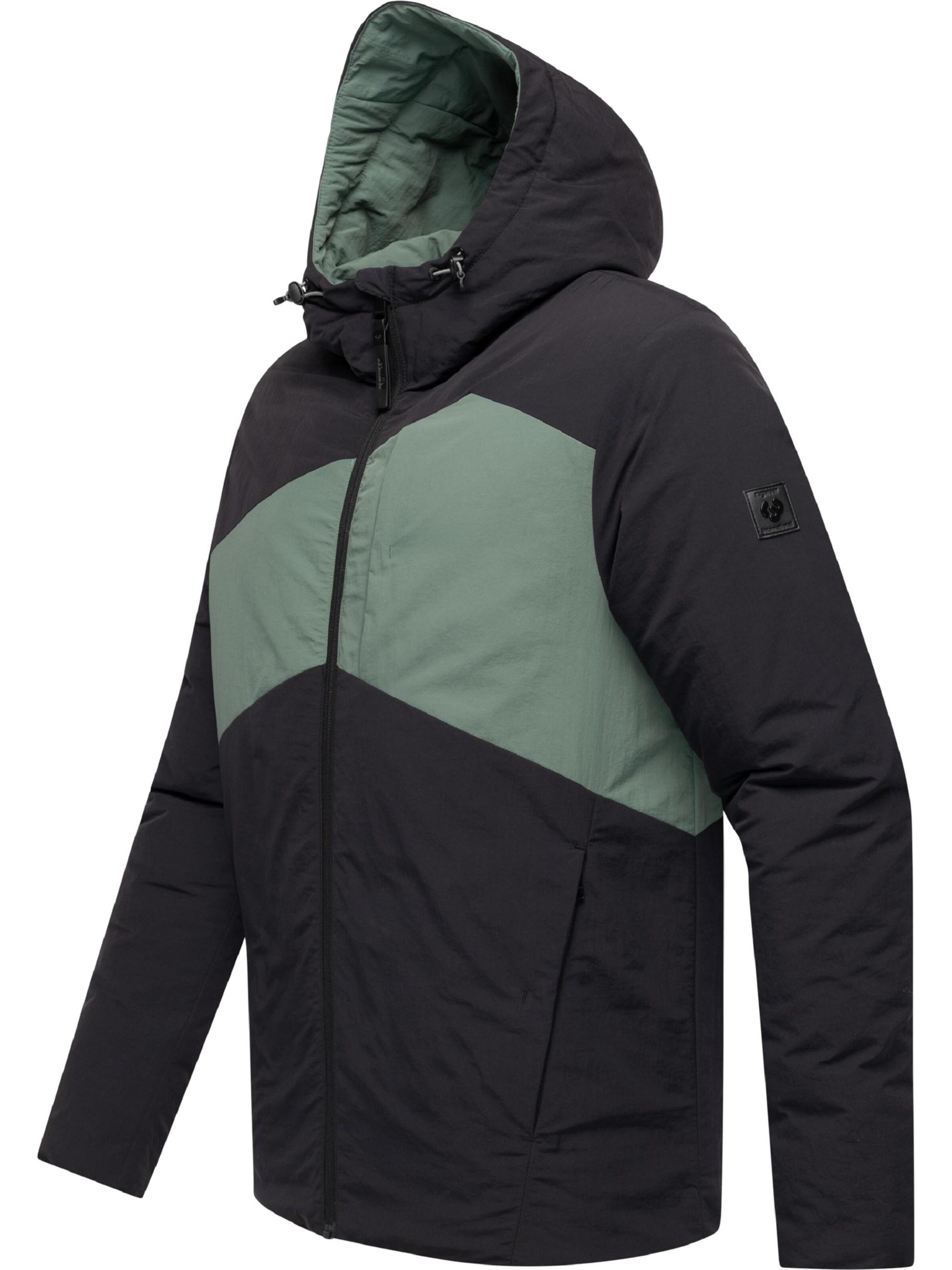 Ragwear Winter Jacket 'Cassey' in Black