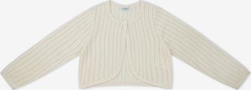 Sailing Strickjacke in Weiß: Vorderseite