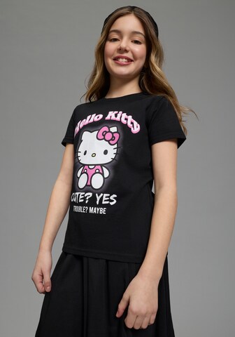 Kidsworld Shirt in Black: front