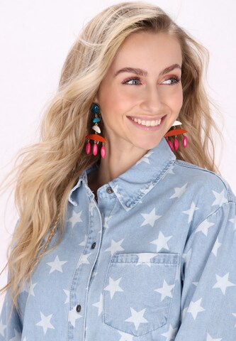 IZIA Blouse in Blue