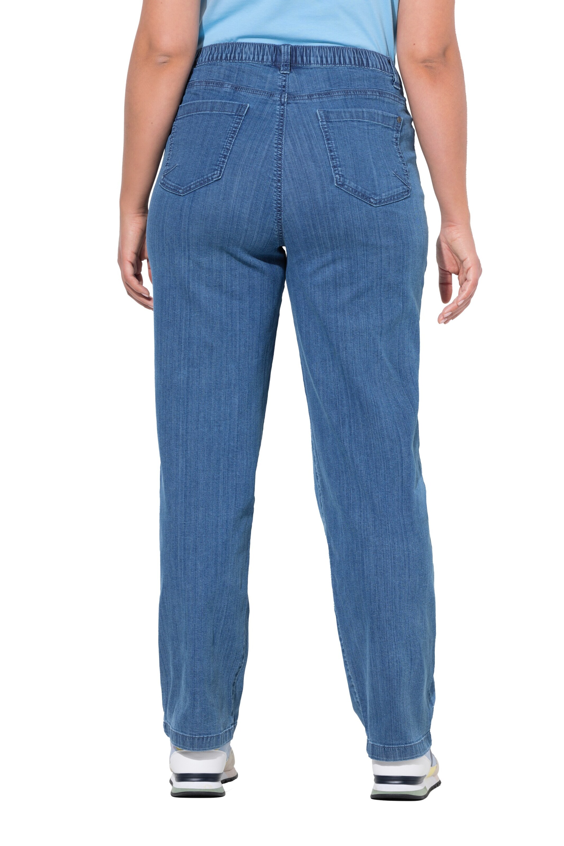 LAURASØN Wide leg Jeans in Blue