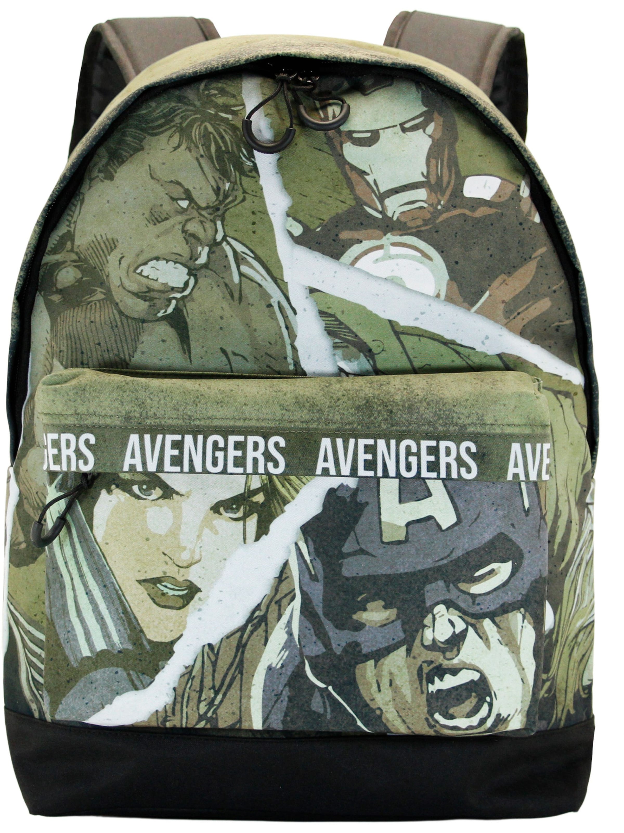 marvel Backpack in Green: front