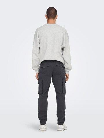 Regular Pantalon cargo 'Next' Only & Sons en gris