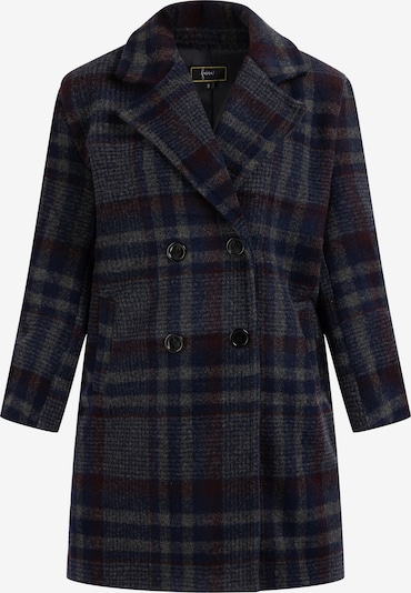 faina Välikausitakki värissä laivastonsininen / tummanharmaa / viininpunainen, Tuotenäkymä