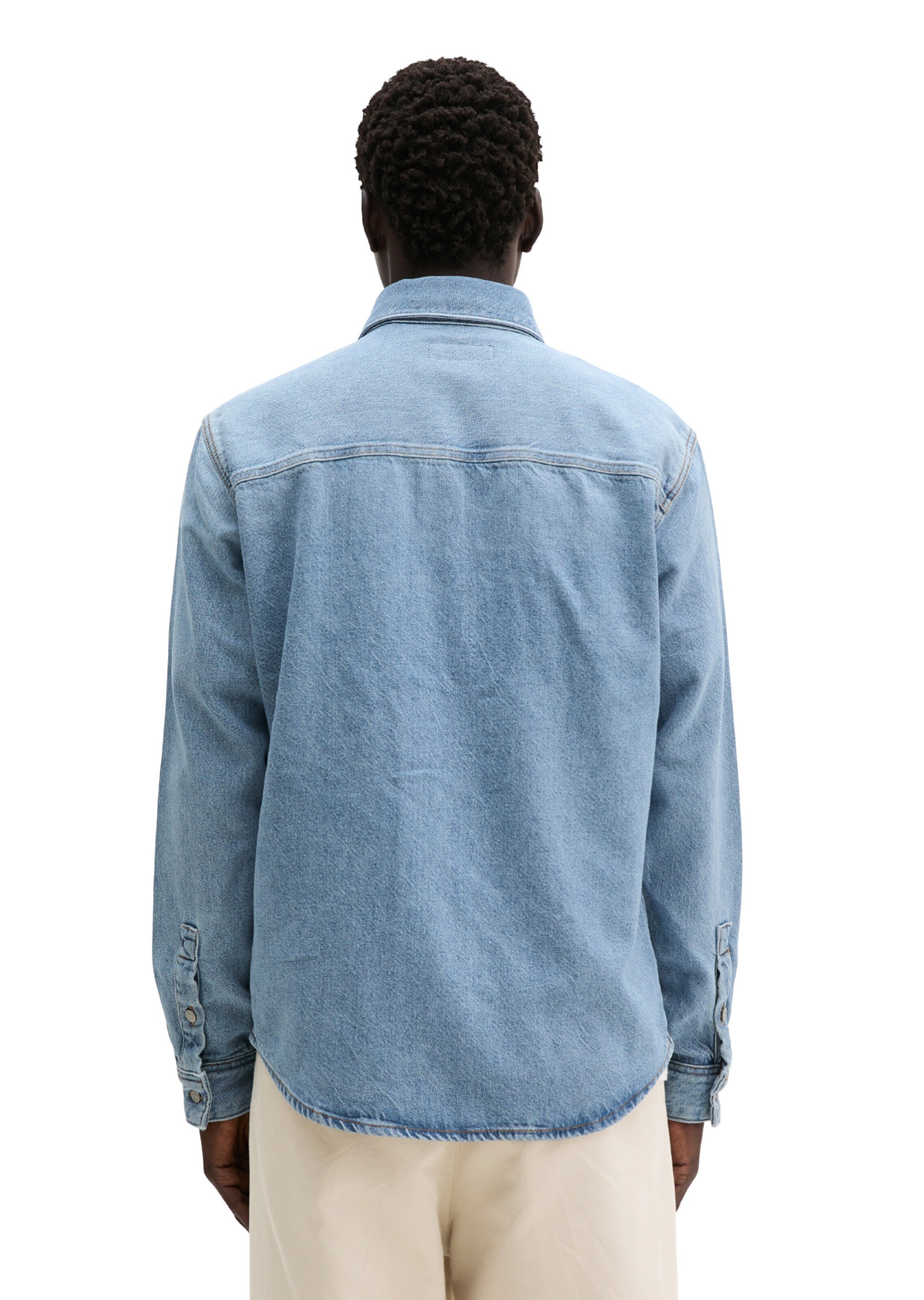 Coupe regular Chemise Marc O'Polo en bleu