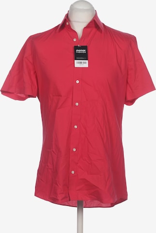 OLYMP Button Up Shirt in L in Red: front