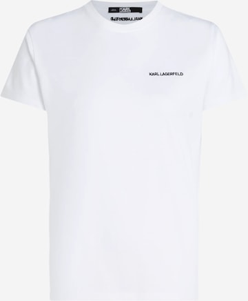 Karl Lagerfeld Shirt in Weiß: Vorderseite